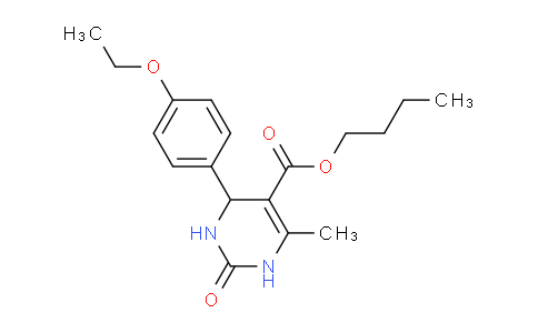 CAS No. 300799-48-8, Butyl 4-(4-ethoxyphenyl)-6-methyl-2-oxo-1,2,3,4-tetrahydropyrimidine-5-carboxylate