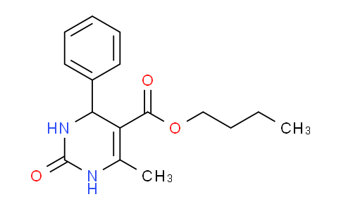 CAS No. 300667-77-0, Butyl 6-methyl-2-oxo-4-phenyl-1,2,3,4-tetrahydropyrimidine-5-carboxylate