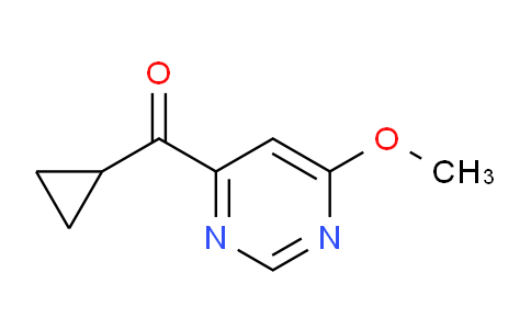 CAS No. 1450930-96-7, Cyclopropyl(6-methoxypyrimidin-4-yl)methanone