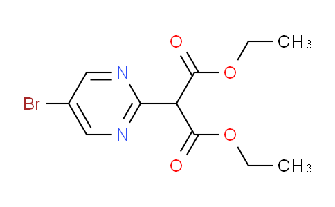 CAS No. 66621-92-9, Diethyl 2-(5-bromopyrimidin-2-yl)malonate