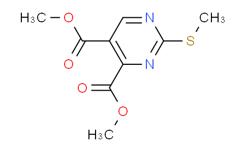 CAS No. 132973-51-4, Dimethyl 2-(Methylthio)-4,5-pyrimidinedicarboxylate