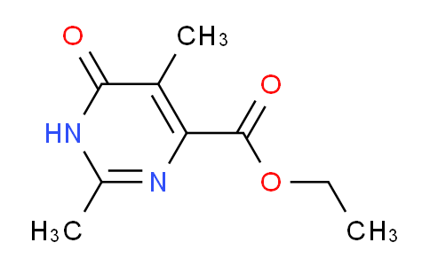 CAS No. 74536-25-7, Ethyl 2,5-dimethyl-6-oxo-1,6-dihydropyrimidine-4-carboxylate