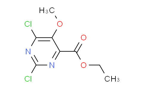 CAS No. 1313717-11-1, Ethyl 2,6-dichloro-5-methoxypyrimidine-4-carboxylate