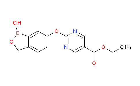 CAS No. 1196473-61-6, Ethyl 2-((1-hydroxy-1,3-dihydrobenzo[c][1,2]oxaborol-6-yl)oxy)pyrimidine-5-carboxylate