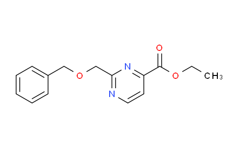 CAS No. 1356111-33-5, Ethyl 2-((benzyloxy)methyl)pyrimidine-4-carboxylate