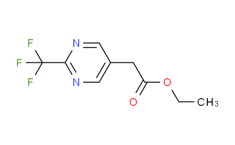 CAS No. 1804454-58-7, Ethyl 2-(2-(trifluoromethyl)pyrimidin-5-yl)acetate
