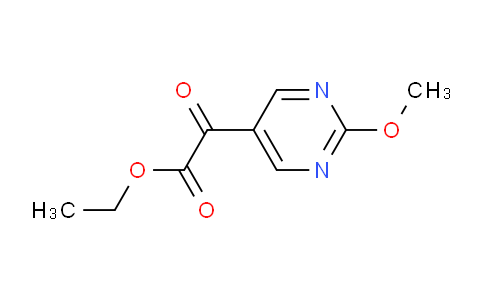 CAS No. 1346597-52-1, Ethyl 2-(2-Methoxy-5-pyrimidinyl)-2-oxoacetate