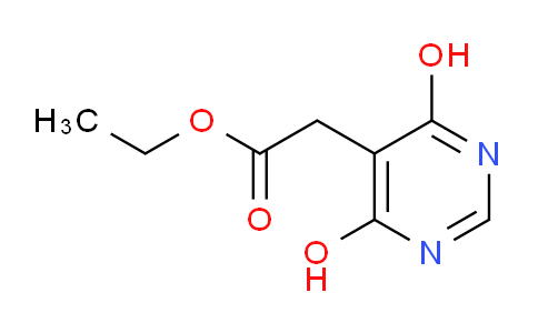 CAS No. 1095822-20-0, Ethyl 2-(4,6-dihydroxypyrimidin-5-yl)acetate