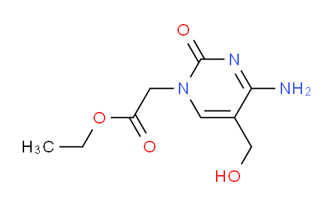 CAS No. 944249-74-5, Ethyl 2-(4-amino-5-(hydroxymethyl)-2-oxopyrimidin-1(2H)-yl)acetate