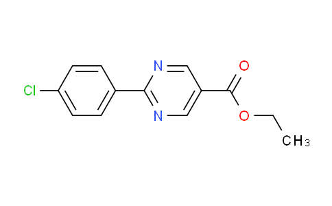 CAS No. 304693-58-1, Ethyl 2-(4-chlorophenyl)pyrimidine-5-carboxylate