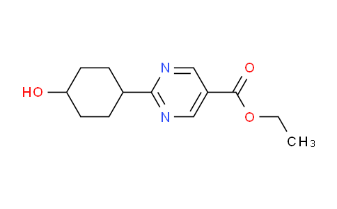 CAS No. 1447607-50-2, Ethyl 2-(4-hydroxycyclohexyl)pyrimidine-5-carboxylate