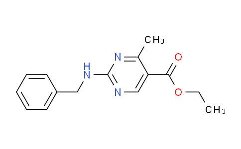 CAS No. 108123-81-5, Ethyl 2-(Benzylamino)-4-methylpyrimidine-5-carboxylate