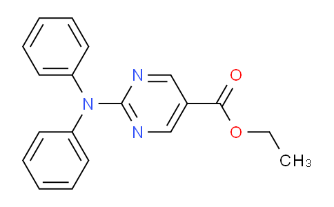 CAS No. 1316216-05-3, Ethyl 2-(diphenylamino)pyrimidine-5-carboxylate