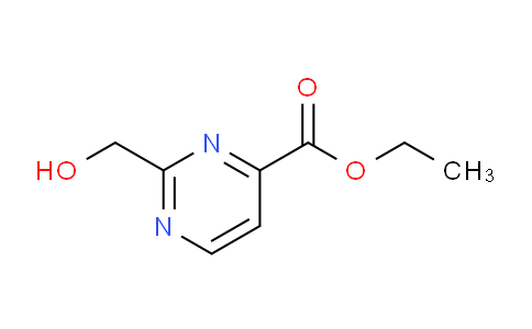 CAS No. 1356111-30-2, Ethyl 2-(hydroxymethyl)pyrimidine-4-carboxylate