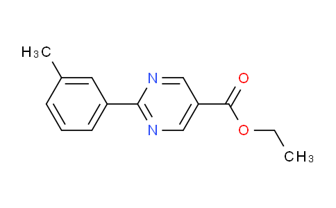 CAS No. 954227-12-4, Ethyl 2-(m-tolyl)pyrimidine-5-carboxylate