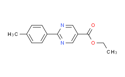 CAS No. 65586-64-3, Ethyl 2-(p-tolyl)pyrimidine-5-carboxylate