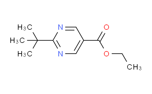 CAS No. 648423-76-1, Ethyl 2-(tert-butyl)pyrimidine-5-carboxylate