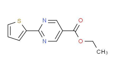 CAS No. 954227-49-7, Ethyl 2-(thiophen-2-yl)pyrimidine-5-carboxylate