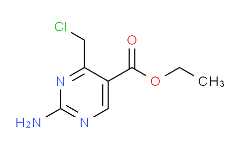 CAS No. 1241670-13-2, Ethyl 2-amino-4-(chloromethyl)pyrimidine-5-carboxylate