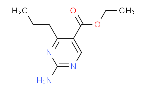 CAS No. 127957-83-9, Ethyl 2-amino-4-propylpyrimidine-5-carboxylate