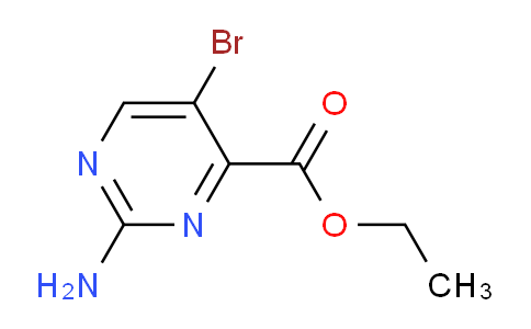 CAS No. 1260788-14-4, Ethyl 2-amino-5-bromopyrimidine-4-carboxylate