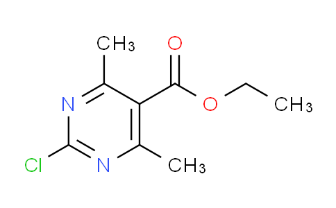 CAS No. 108381-23-3, Ethyl 2-chloro-4,6-dimethylpyrimidine-5-carboxylate