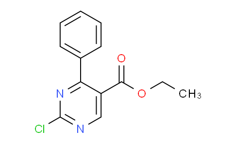 CAS No. 113271-89-9, Ethyl 2-chloro-4-phenylpyrimidine-5-carboxylate
