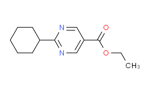CAS No. 1447606-84-9, Ethyl 2-cyclohexylpyrimidine-5-carboxylate