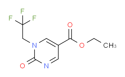 CAS No. 1402232-92-1, Ethyl 2-oxo-1-(2,2,2-trifluoroethyl)-1,2-dihydropyrimidine-5-carboxylate