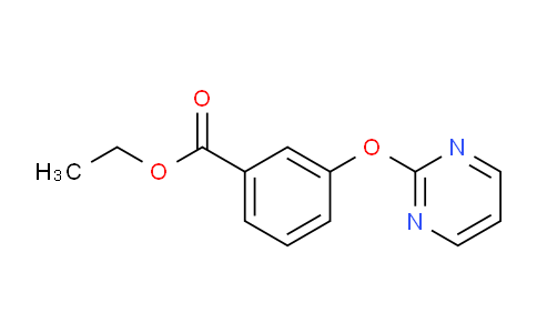 CAS No. 1159822-51-1, Ethyl 3-(pyrimidin-2-yloxy)benzoate