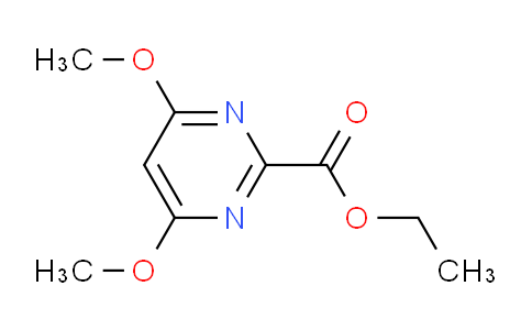 CAS No. 128276-49-3, Ethyl 4,6-dimethoxypyrimidine-2-carboxylate