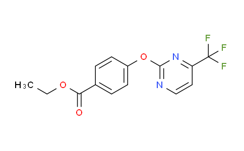CAS No. 1259324-17-8, Ethyl 4-((4-(trifluoromethyl)pyrimidin-2-yl)oxy)benzoate