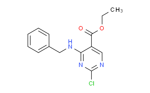 CAS No. 1042921-26-5, Ethyl 4-(benzylamino)-2-chloropyrimidine-5-carboxylate
