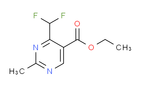 CAS No. 1598230-41-1, Ethyl 4-(difluoromethyl)-2-methylpyrimidine-5-carboxylate