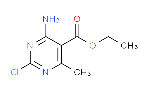 CAS No. 43106-78-1, Ethyl 4-amino-2-chloro-6-methylpyrimidine-5-carboxylate