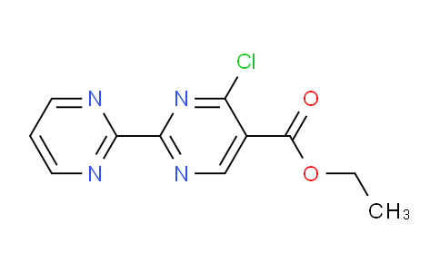 CAS No. 432521-55-6, Ethyl 4-chloro-[2,2'-bipyrimidine]-5-carboxylate