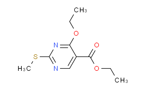 CAS No. 84923-27-3, Ethyl 4-ethoxy-2-(methylthio)pyrimidine-5-carboxylate