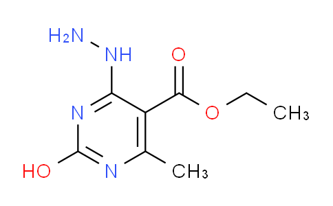 CAS No. 62900-13-4, Ethyl 4-hydrazinyl-2-hydroxy-6-methylpyrimidine-5-carboxylate