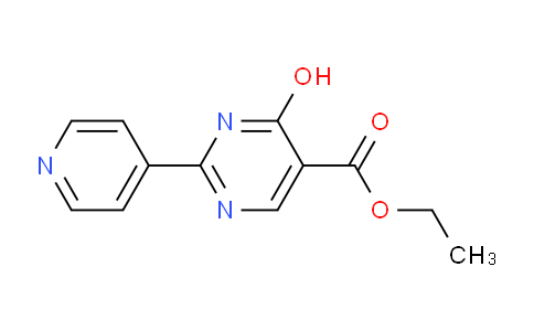 CAS No. 56406-44-1, Ethyl 4-hydroxy-2-(pyridin-4-yl)pyrimidine-5-carboxylate