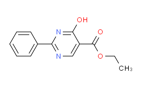CAS No. 55613-22-4, Ethyl 4-hydroxy-2-phenylpyrimidine-5-carboxylate