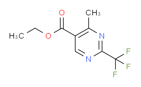 CAS No. 306960-67-8, Ethyl 4-methyl-2-(trifluoromethyl)pyrimidine-5-carboxylate