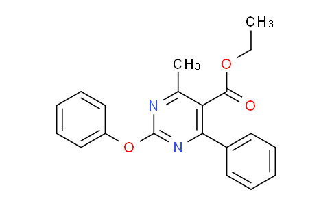 MC695634 | 928119-10-2 | Ethyl 4-methyl-2-phenoxy-6-phenylpyrimidine-5-carboxylate
