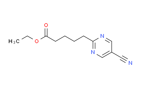 220574-84-5 | Ethyl 5-(5-cyanopyrimidin-2-yl)pentanoate