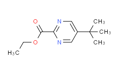 CAS No. 1426088-90-5, Ethyl 5-(tert-butyl)pyrimidine-2-carboxylate