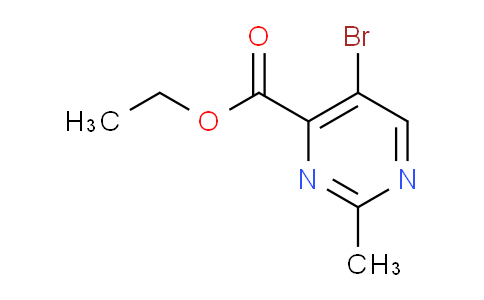 CAS No. 83410-38-2, Ethyl 5-bromo-2-methylpyrimidine-4-carboxylate
