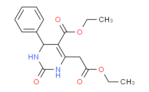 CAS No. 938189-69-6, Ethyl 6-(2-ethoxy-2-oxoethyl)-2-oxo-4-phenyl-1,2,3,4-tetrahydropyrimidine-5-carboxylate