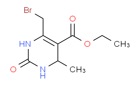 CAS No. 14757-98-3, Ethyl 6-(bromomethyl)-4-methyl-2-oxo-1,2,3,4-tetrahydropyrimidine-5-carboxylate