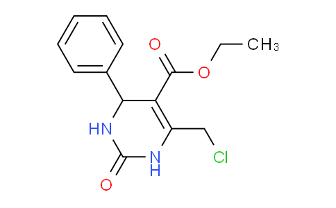 CAS No. 263157-08-0, Ethyl 6-(Chloromethyl)-2-oxo-4-phenyl-1,2,3,4-tetrahydropyrimidine-5-carboxylate