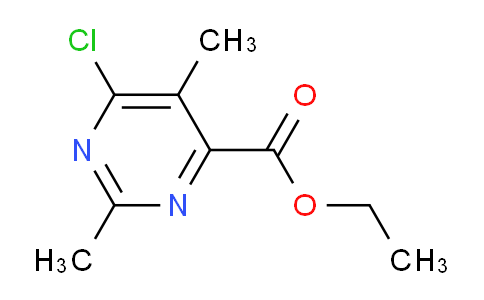 CAS No. 76498-32-3, Ethyl 6-Chloro-2,5-dimethylpyrimidine-4-carboxylate