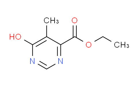 CAS No. 76480-52-9, Ethyl 6-hydroxy-5-methylpyrimidine-4-carboxylate